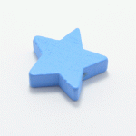 estrella azul medio